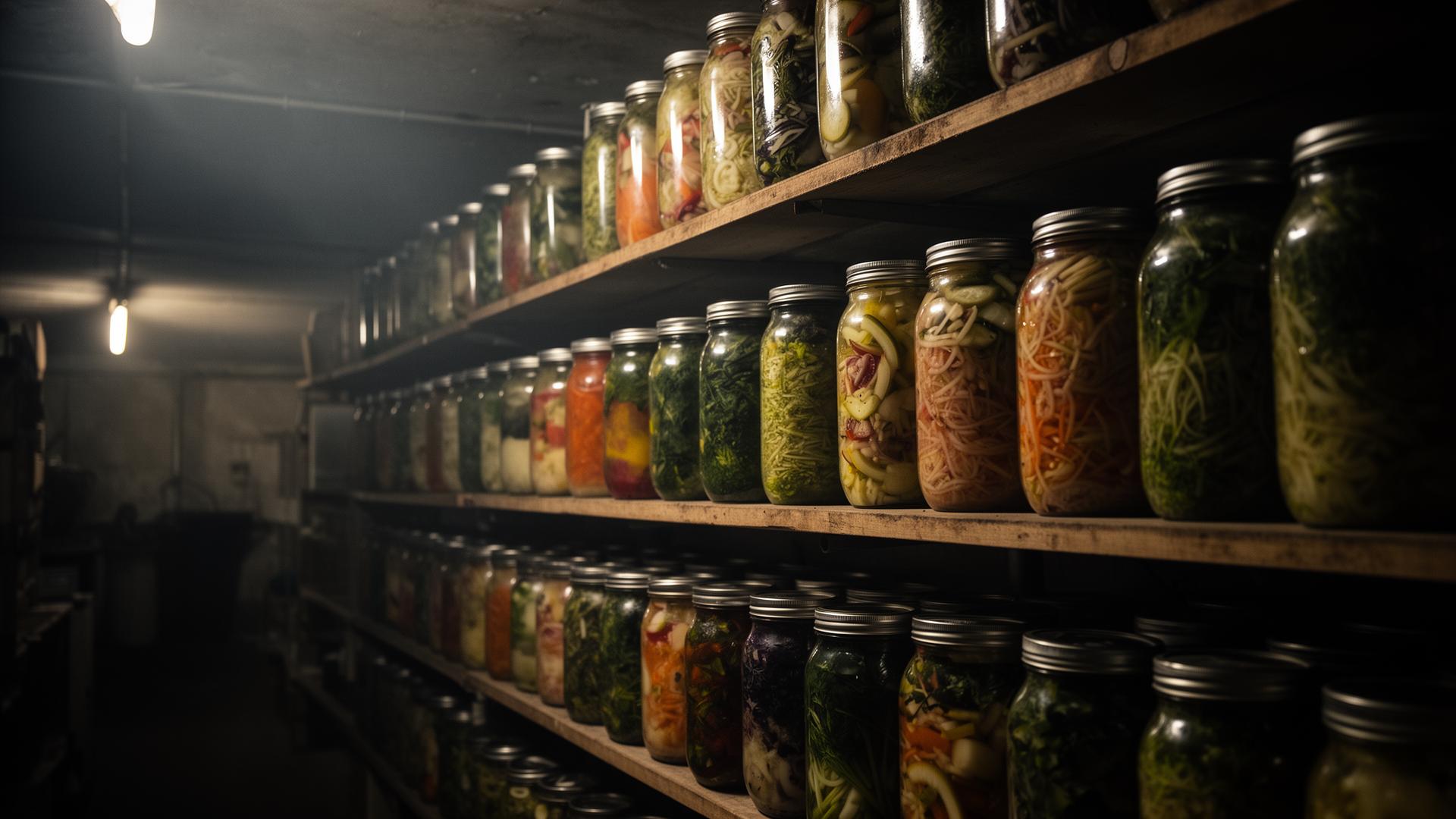 Cave de fermentation